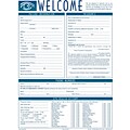 Medical Arts Press® Welcome Registration Form,  Eye Graphic