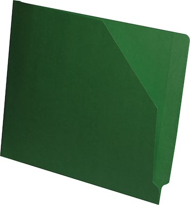 Medical Arts Press File Pocket, Letter Size, Green, 100/Box (51439GN)