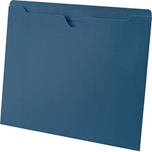 Medical Arts Press®  File Pocket, Letter Size, Blue, 100/Box (55475BE)