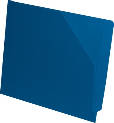 Medical Arts Press File Pocket, Letter Size, Blue, 100/Box (51439BE)