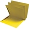 Medical Arts Press® Classification Colored End-Tab Folders; 2 Dividers, Yellow, 15/Box