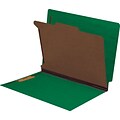 Medical Arts Press® End-Tab Tuf-Files; Standard- 1 Divider, 1 1/4, Green, 75/Box