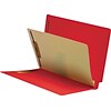 Medical Arts Press® Economy Mylar-Spine Classification Folders; 14 pt, Red, 40/Box