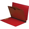 Medical Arts Press® End-Tab Tuf-Files; Divider- 1-Pocket Divider, 1 1/2, Red, 10/Box