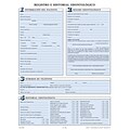 Medical Arts Press® Dental Registration Forms Featuring Updates Section; Sky Blue, Spanish