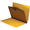 Medical Arts Press® End-Tab Tuf-Files; Divider- 1-Pocket Divider, 1 1/2, Yellow, 50/Box
