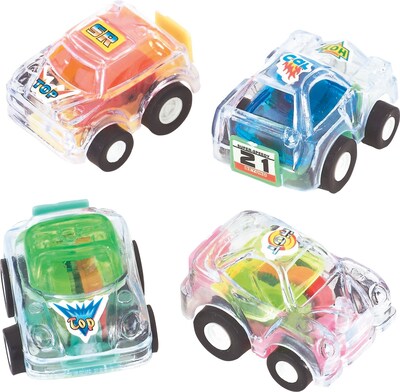 SmileMakers® Clear Pullback Cars; 36 PCS