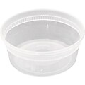 PACTIV REGIONAL MIX CNTR Plastic Container 8 Oz. Combo with Clear Lid