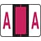 Medical Arts Press® TAB® Products Compatible Alpha Sheet Style Labels,  Letter A