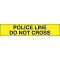 Accuform Plastic Barricade/Perimeter Tape, POLICE LINE DO NOT CROSS, 3 x 1000-ft (MPT139)
