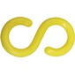 Accuform S-Hook, Accessory For Linking & Unlinking Separate Lengths of Plastic Chain, Yellow (PRC242YL)