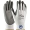 PIP Great White Dyneema Diamond/Lycra 3GX™ Cut-Resistant Polyurethane Coated Gloves, X-Large, White/