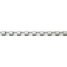 Fellowes 1/4 Plastic Binding Spine Comb, 20 Sheet Capacity, White, 100/Pack (52370)