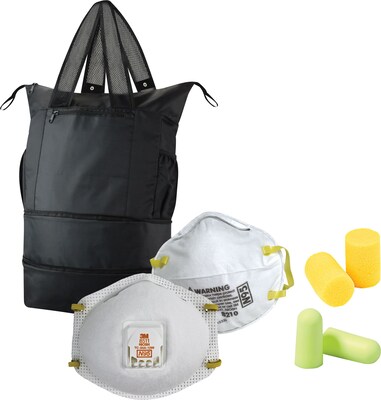 FREE Ultimate Tote when you buy two boxes of select 3M Respirators or Earplugs