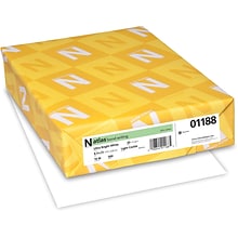 Neenah Paper Atlas 8.5 x 11 Bond Paper, 20 lb., Ultra Bright White, 500/Ream (01188)