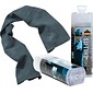 Ergodyne Chill-Its Cooling Towel, Gray, One Size, 6/Carton (12438)