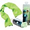 Ergodyne Chill-Its Cooling Towel, Lime, One Size, 6/Carton (12439)