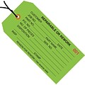 Staples - 4 3/4 x 2 3/8 - Repairable or Rework Inspection Tag - Pre-Strung, 1000/Case