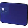 WD My Passport Ultra 2TB Portable External Hard Drive, Blue (WDBBKD0020BBL)