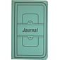 National Canvas Tuff Series Accounting Journal, 12.13" x 7.63", Green, 250 Sheets/Book (A66500J)