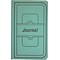 National Canvas Tuff Series Accounting Journal, 12.13 x 7.63, Green, 250 Sheets/Book (A66500J)