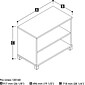 Bestar® Pro-Linea 28" Laminate 2-Shelf Bookcase, White (120160-1117)