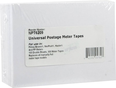 NuPost® NPT6209 Pitney Bowes® Postage Meter Tape