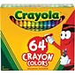 Crayola Crayons with Sharpener, 64 Crayons/Box (52-0064)