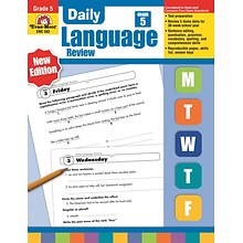 Grammar Skills, Evan-Moor® Daily Language Review Grade 5