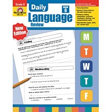 Grammar Skills, Evan-Moor® Daily Language Review Grade 6 and Up