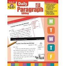 Evan-Moor® Daily Paragraph Editing, Grade 6