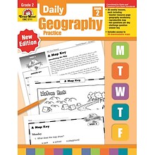 Daily Geography Practice Resource Book, Grade 2