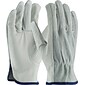 PIP Driver's Gloves, Regular Grade, Top Grain Cowhide, Gray, Large, 1 Pair (68-161SB/L)