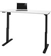 BestarÂ® 24"x 48" Electric Height Adjustable Table; White