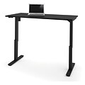 Bestar® 30 x 60 Electric Height Adjustable Table, Black