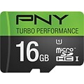 PNY 16GB Turbo MicroSDXC CL10 90MB/s Flash Memory Card