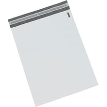 Poly Mailers, 12 x 15 1/2, White, 100/Case