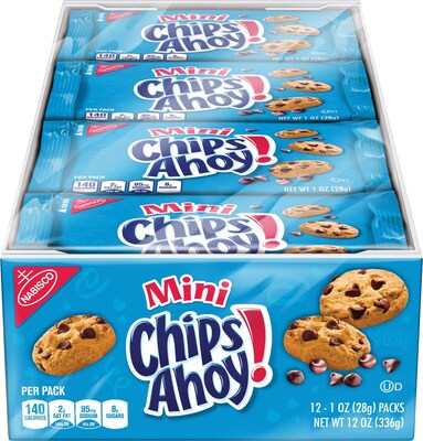 Chips Ahoy!® Mini Size Cookies, 1oz, 12 count