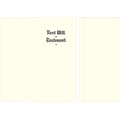 Will Supplies; Last Will and Testament Envelopes, White Cover Stock