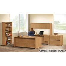 HON® 10500 Series Office Sets in Harvest; U-Station, Stack-On Storage, 72x108, Left-Handed