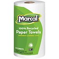 Marcal® 100% Recycled Perforated Jumbo Roll Towel, 2-Ply, 210 Sheets/Roll, 12 Rolls/Case (6210)