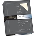 Southworth Granite Specialty Paper, 8.5 x 11, 32 lb., Smooth Finish, Ivory, 250 Sheets/Box (J938C)