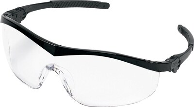 MCR Safety® Storm® ST110 Protective Eyewear, Clear/Black (ST110)