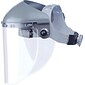 High-Performance Fibre-Metal® Faceshield Headgear With 4" Crown, Ratchet, Gray (F400)