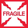 Fragile Handle With Care 4 x 4