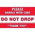 Tape Logic Please Handle with Care Do Not Drop Staples® Shipping Label, 3 x 5, 500/Roll
