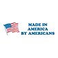 Tape Logic Made in America by Americans Shipping Label, 2" x 6", 500/Roll