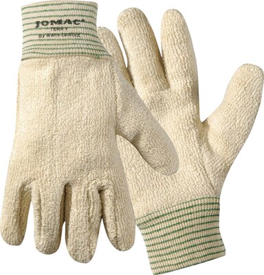 Wells Lamont White Heat Resistant Heavy Weight Loop-Out Gloves, Medium