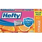 Hefty® 1 Quart Slider Storage Bags, 40/BX, 9 Boxes/CT