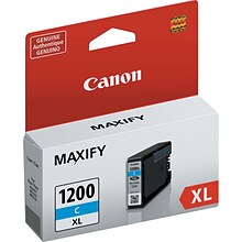 Canon 1200XL Cyan High Yield Ink Cartridge  (9196B001)